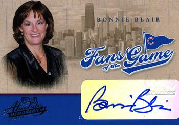 2004 Playoff Absolute Memorabilia - Fans of the Game Autographs #253 Bonnie Blair Front