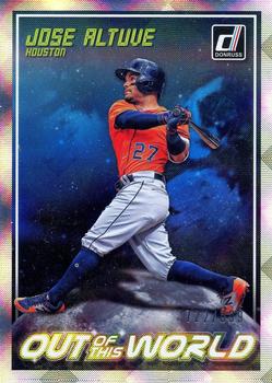 2018 Donruss - Out of This World #OW2 Jose Altuve Front
