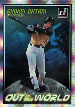 2018 Donruss - Out of This World #OW5 Shohei Ohtani Front
