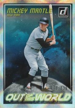 2018 Donruss - Out of This World #OW7 Mickey Mantle Front