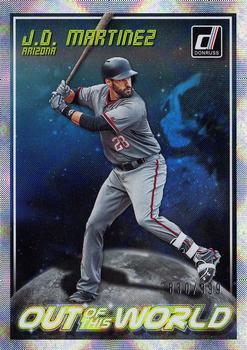 2018 Donruss - Out of This World #OW8 J.D. Martinez Front