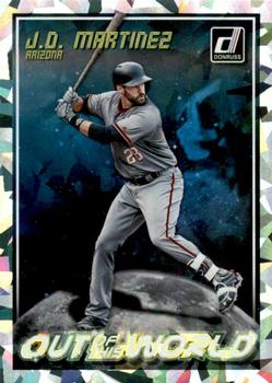 2018 Donruss - Out of This World Crystal #OW8 J.D. Martinez Front