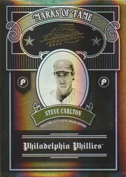 2004 Playoff Absolute Memorabilia - Marks of Fame Spectrum #MOF-7 Steve Carlton Front