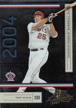 2004 Playoff Absolute Memorabilia - Retail #1 Troy Glaus Front