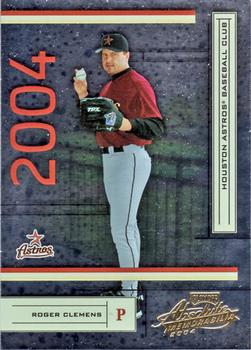 2004 Playoff Absolute Memorabilia - Retail #91 Roger Clemens Front