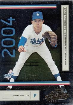 2004 Playoff Absolute Memorabilia - Retail #107 Don Sutton Front