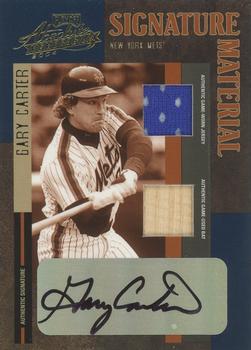 2004 Playoff Absolute Memorabilia - Signature Combo Material #SM-2 Gary Carter Front