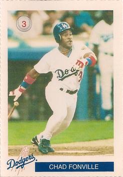 1997 Los Angeles Dodgers Police #NNO Chad Fonville Front