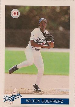 1997 Los Angeles Dodgers Police #NNO Wilton Guerrero Front