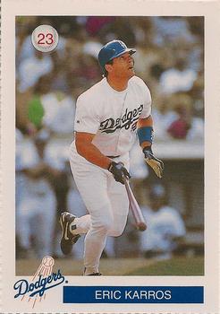 1997 Los Angeles Dodgers Police #NNO Eric Karros Front