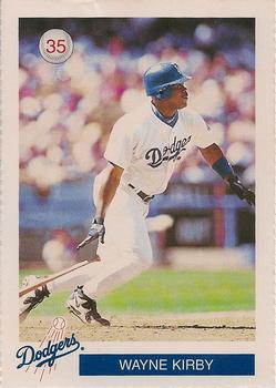 1997 Los Angeles Dodgers Police #NNO Wayne Kirby Front