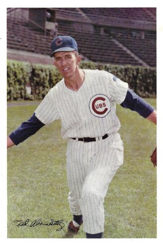 1969 Jewel Tea Chicago Cubs #NNO Ted Abernathy Front