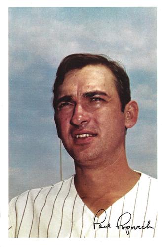 1969 Jewel Tea Chicago Cubs #NNO Paul Popovich Front