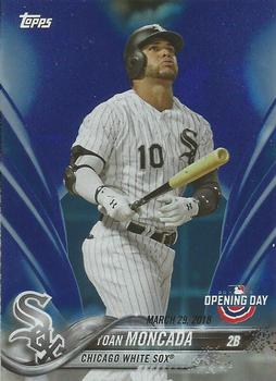 2018 Topps Opening Day - Opening Day Edition Blue Foil #31 Yoan Moncada Front