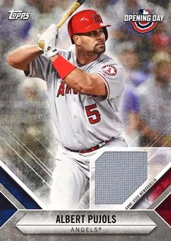 2018 Topps Opening Day - Opening Day Relics #ODR-AP Albert Pujols Front