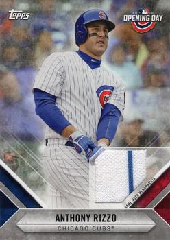 2018 Topps Opening Day - Opening Day Relics #ODR-AR Anthony Rizzo Front