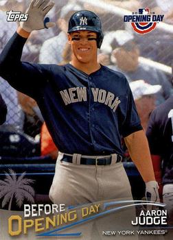 2018 Topps Opening Day - Before Opening Day #BOD-AJ Aaron Judge Front