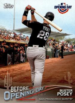 2018 Topps Opening Day - Before Opening Day #BOD-BP Buster Posey Front
