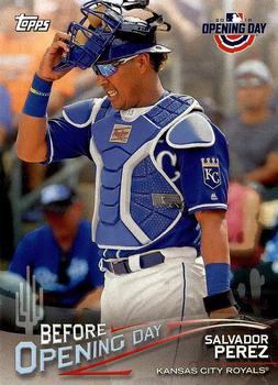 2018 Topps Opening Day - Before Opening Day #BOD-SP Salvador Perez Front