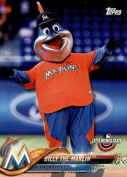 2018 Topps Opening Day - Mascots #M-12 Billy the Marlin Front