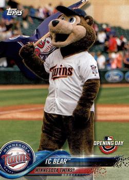 2018 Topps Opening Day - Mascots #M-15 TC Bear Front