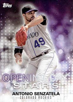 2018 Topps Opening Day - Opening Day Stars #ODS-AS Antonio Senzatela Front