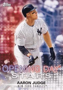 2018 Topps Opening Day - Opening Day Stars #ODS-AU Aaron Judge Front