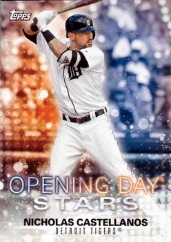 2018 Topps Opening Day - Opening Day Stars #ODS-NC Nick Castellanos Front
