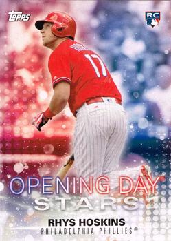 2018 Topps Opening Day - Opening Day Stars #ODS-RH Rhys Hoskins Front