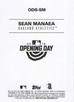 2018 Topps Opening Day - Opening Day Stars #ODS-SM Sean Manaea Back