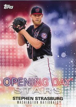 2018 Topps Opening Day - Opening Day Stars #ODS-SS Stephen Strasburg Front