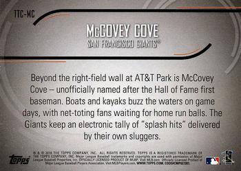 2018 Topps Opening Day - Team Traditions & Celebrations #TTC-MC McCovey Cove Back