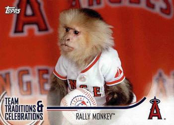 2018 Topps Opening Day - Team Traditions & Celebrations #TTC-RM Rally Monkey Front