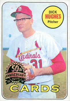 2018 Topps Heritage - 50th Anniversary Buybacks #39 Dick Hughes Front