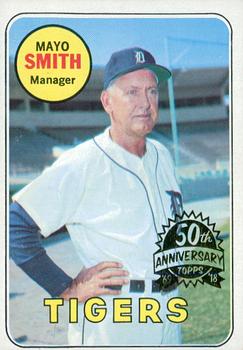 2018 Topps Heritage - 50th Anniversary Buybacks #40 Mayo Smith Front