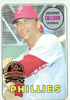 2018 Topps Heritage - 50th Anniversary Buybacks #133 Johnny Callison Front