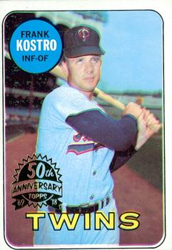 2018 Topps Heritage - 50th Anniversary Buybacks #242 Frank Kostro Front