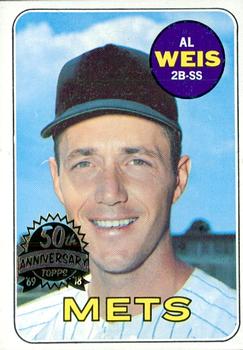 2018 Topps Heritage - 50th Anniversary Buybacks #269 Al Weis Front