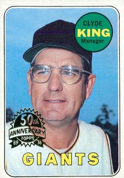 2018 Topps Heritage - 50th Anniversary Buybacks #274 Clyde King Front