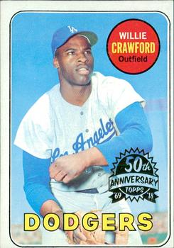 2018 Topps Heritage - 50th Anniversary Buybacks #327 Willie Crawford Front
