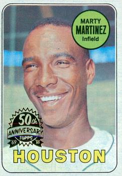 2018 Topps Heritage - 50th Anniversary Buybacks #337 Marty Martinez Front