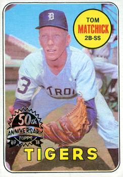 2018 Topps Heritage - 50th Anniversary Buybacks #344 Tom Matchick Front