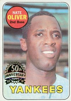 2018 Topps Heritage - 50th Anniversary Buybacks #354 Nate Oliver Front