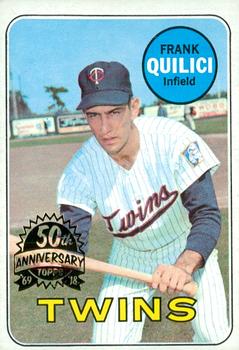 2018 Topps Heritage - 50th Anniversary Buybacks #356 Frank Quilici Front