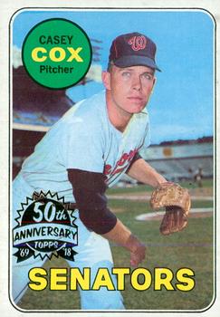 2018 Topps Heritage - 50th Anniversary Buybacks #383 Casey Cox Front