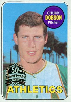 2018 Topps Heritage - 50th Anniversary Buybacks #397 Chuck Dobson Front