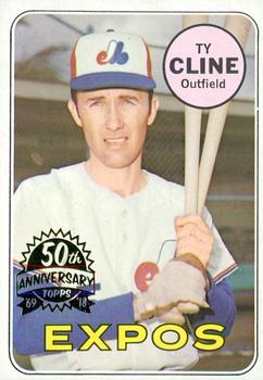2018 Topps Heritage - 50th Anniversary Buybacks #442 Ty Cline Front