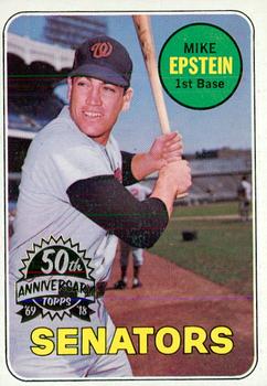 2018 Topps Heritage - 50th Anniversary Buybacks #461 Mike Epstein Front