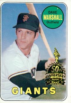 2018 Topps Heritage - 50th Anniversary Buybacks #464 Dave Marshall Front