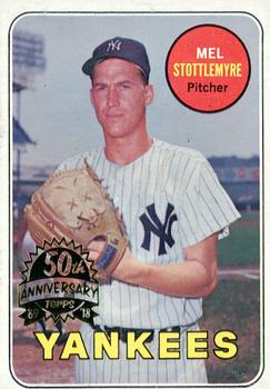 2018 Topps Heritage - 50th Anniversary Buybacks #470 Mel Stottlemyre Front